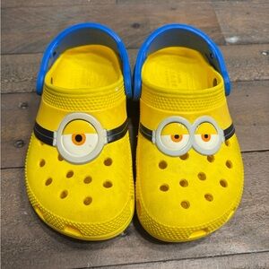 Minions Crocs - Like New, Great Condition, Yellow and Blue